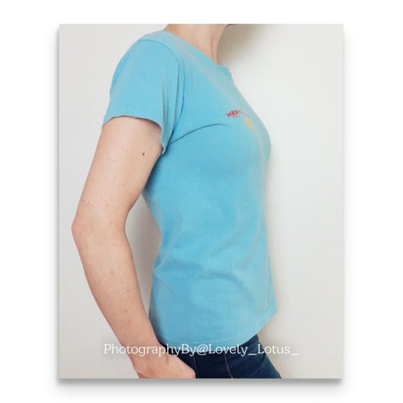 Gilgamesh Brewing Company T Shirt Light Blue Short Sleeve Crew Neck Graphic - Picture 5 of 9